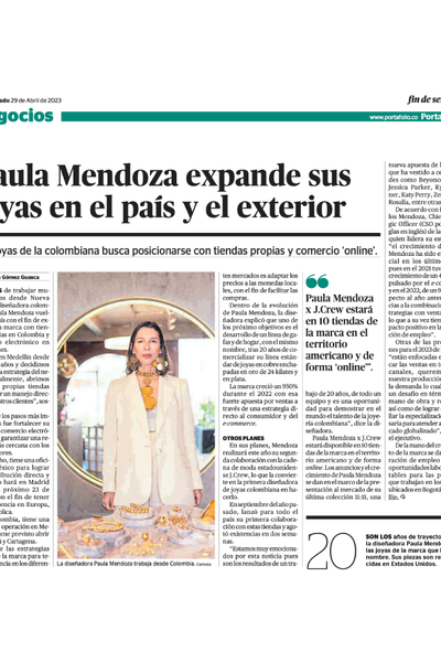 ENTREVISTA A PAULA MENDOZA