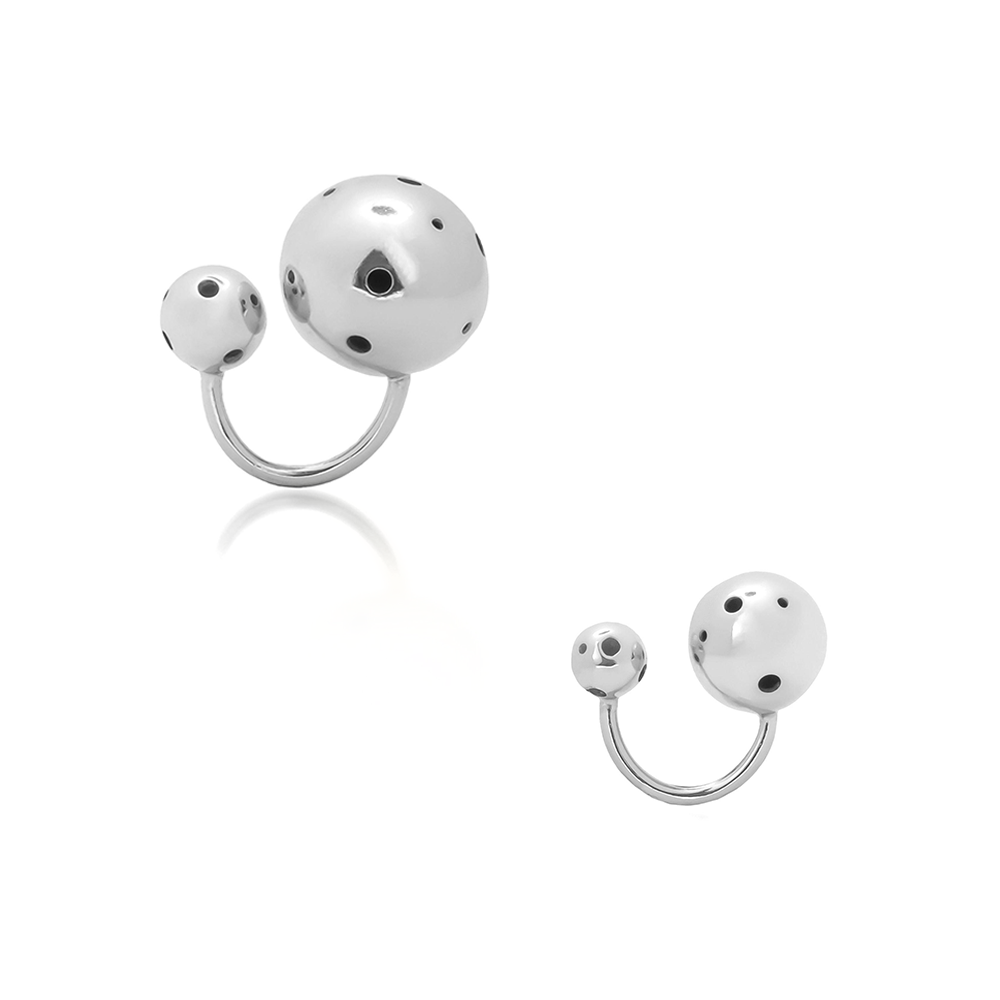 SET BUBBLE RING & EAR CUFF