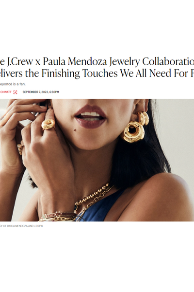 COLLAB J.CREW x PAULA MENDOZA