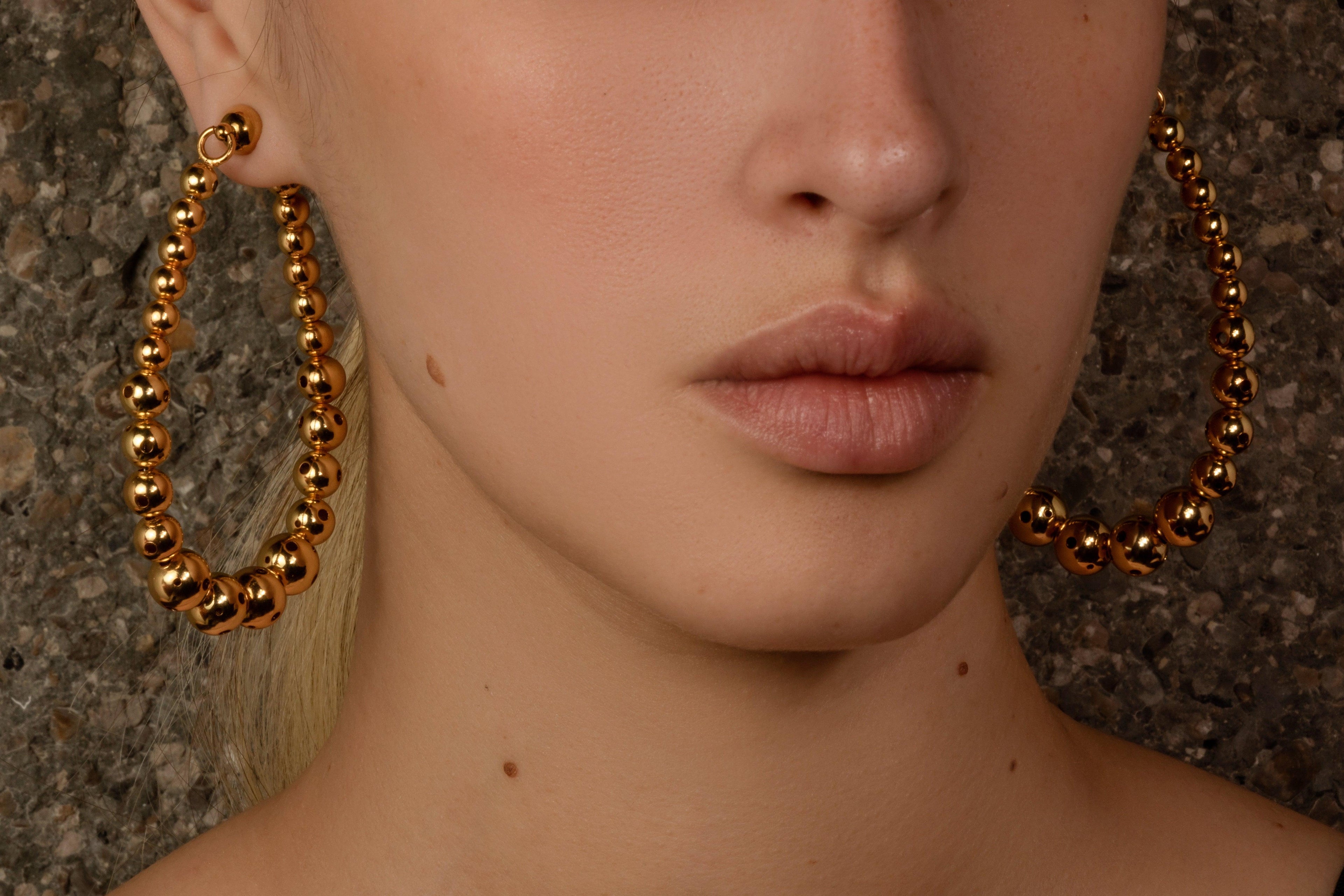 MAGDALENA HOOPS - Paula Mendoza Jewelry Colombia