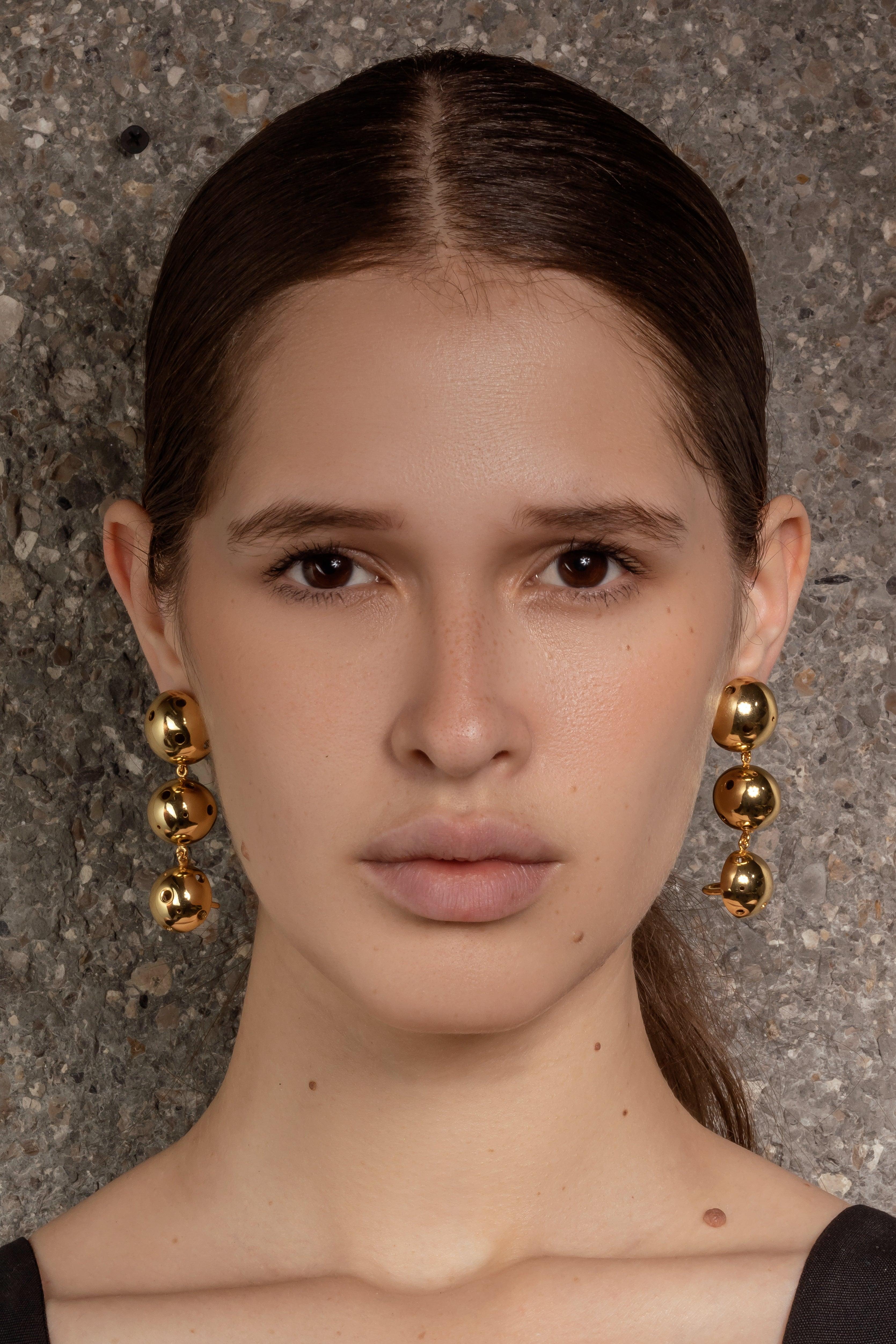 MEDIUM CHAIN EARRING - Paula Mendoza Jewelry Colombia