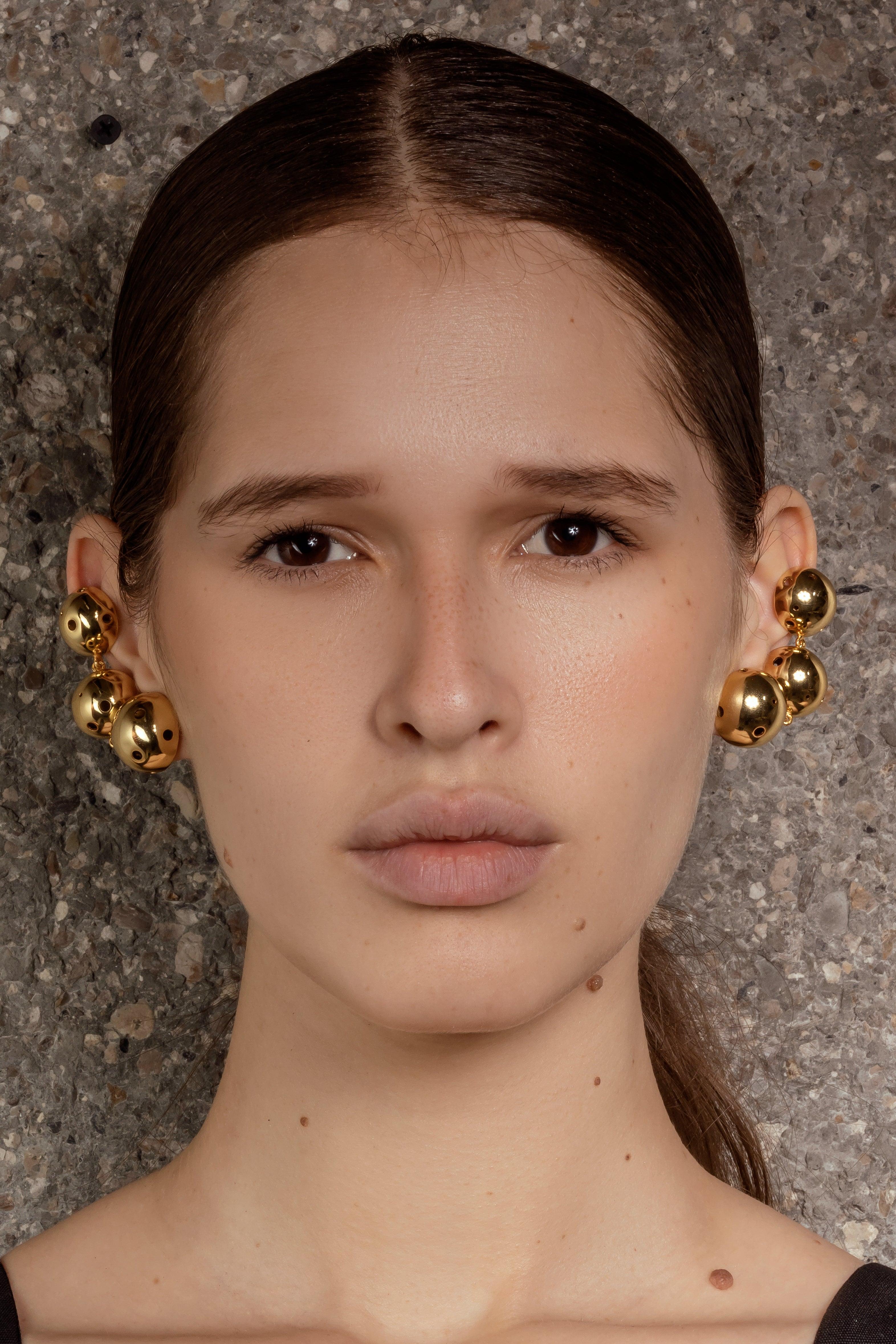 MEDIUM CHAIN EARRING - Paula Mendoza Jewelry Colombia