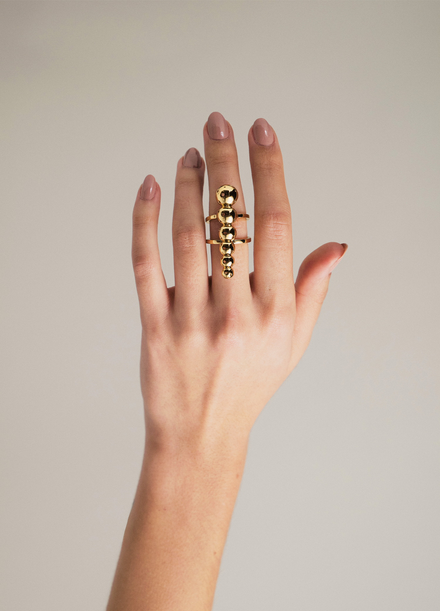 SET ASHA RING GOLD