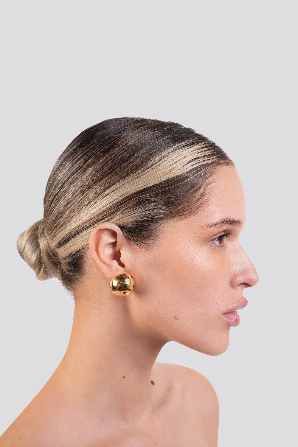 BOLD BIG BALL EARRINGS