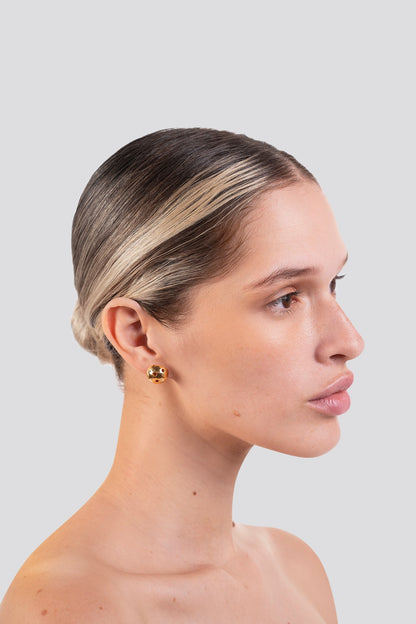 BOLD SMALL BALL EARRINGS