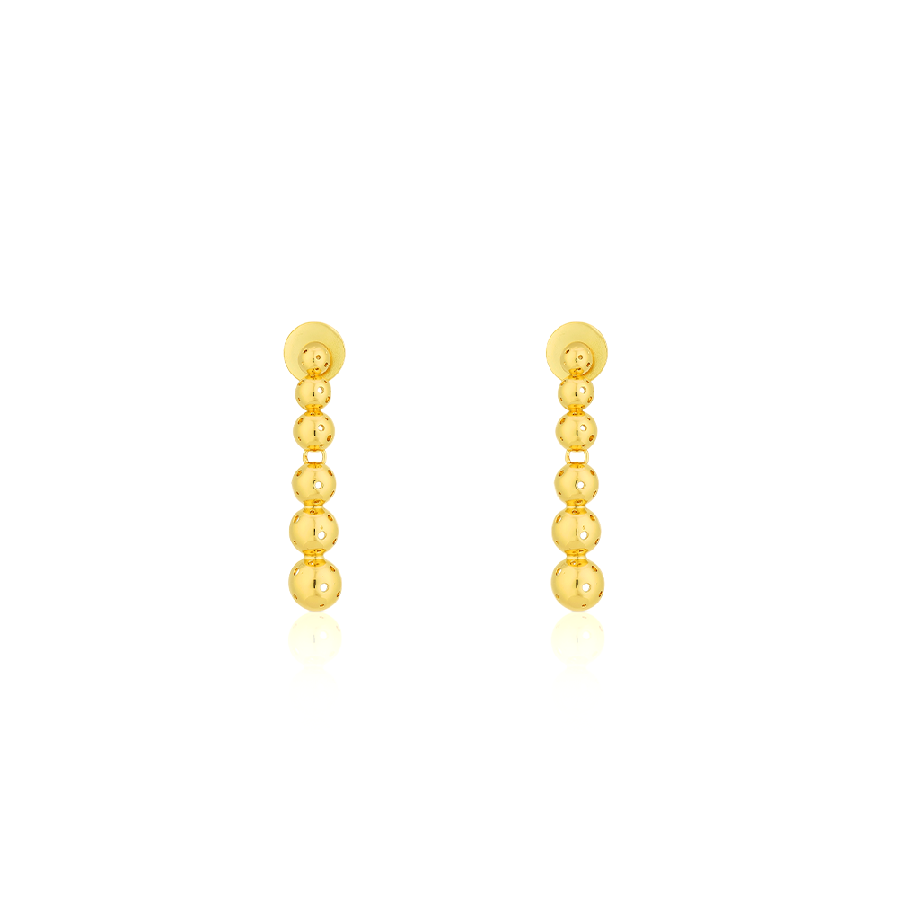 SET ASHA RING + BUSHIDO SMALL EARRINGS GOLD