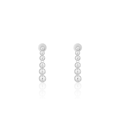 SET ASHA RING + BUSHIDO SMALL EARRINGS SILVER