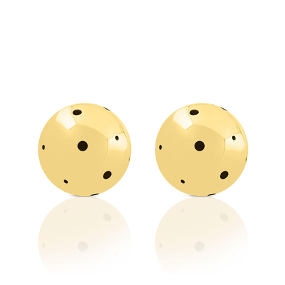 BOLD BIG BALL EARRINGS