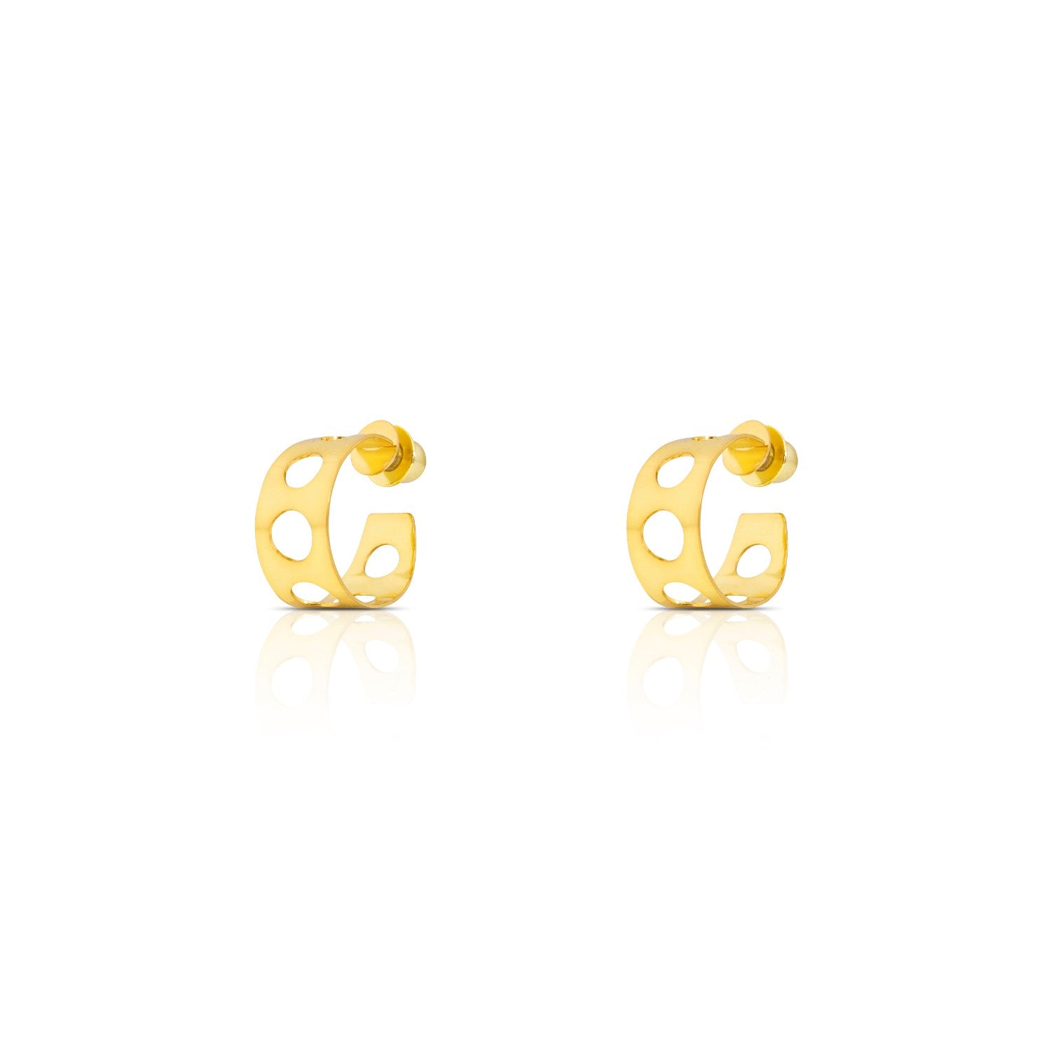 HOLES SMALL HOOPS