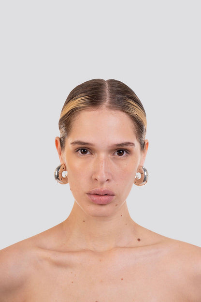 BOLDEST HOOPS SILVER - Paula Mendoza Jewelry Colombia