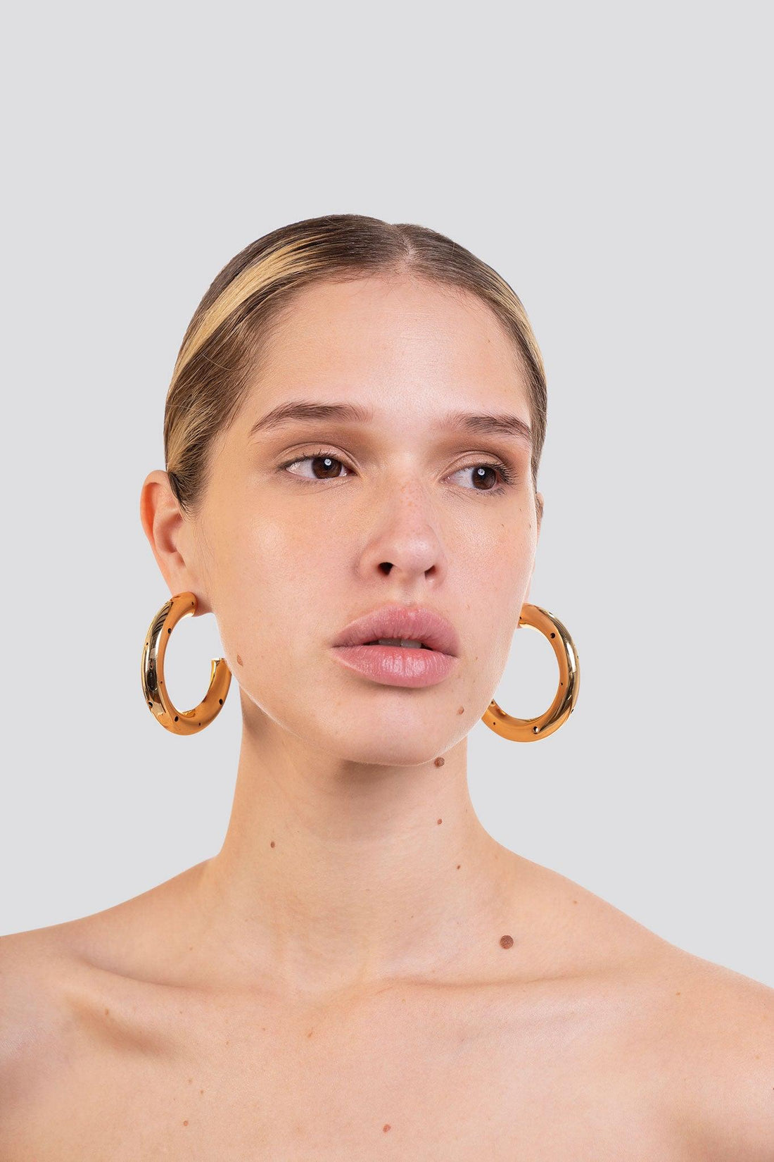 BOLD LARGE HOOPS - Paula Mendoza Jewelry Colombia