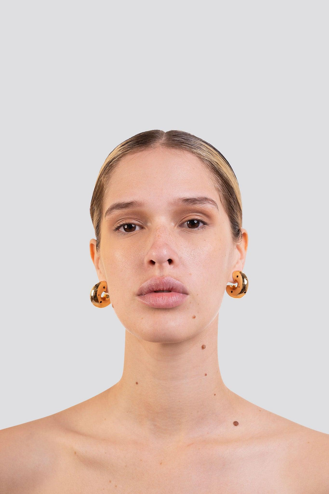 BOLD MEDIUM HOOPS - Paula Mendoza Jewelry Colombia