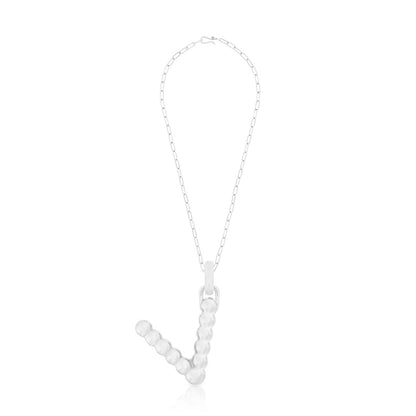 COLLAR LETRAS SILVER