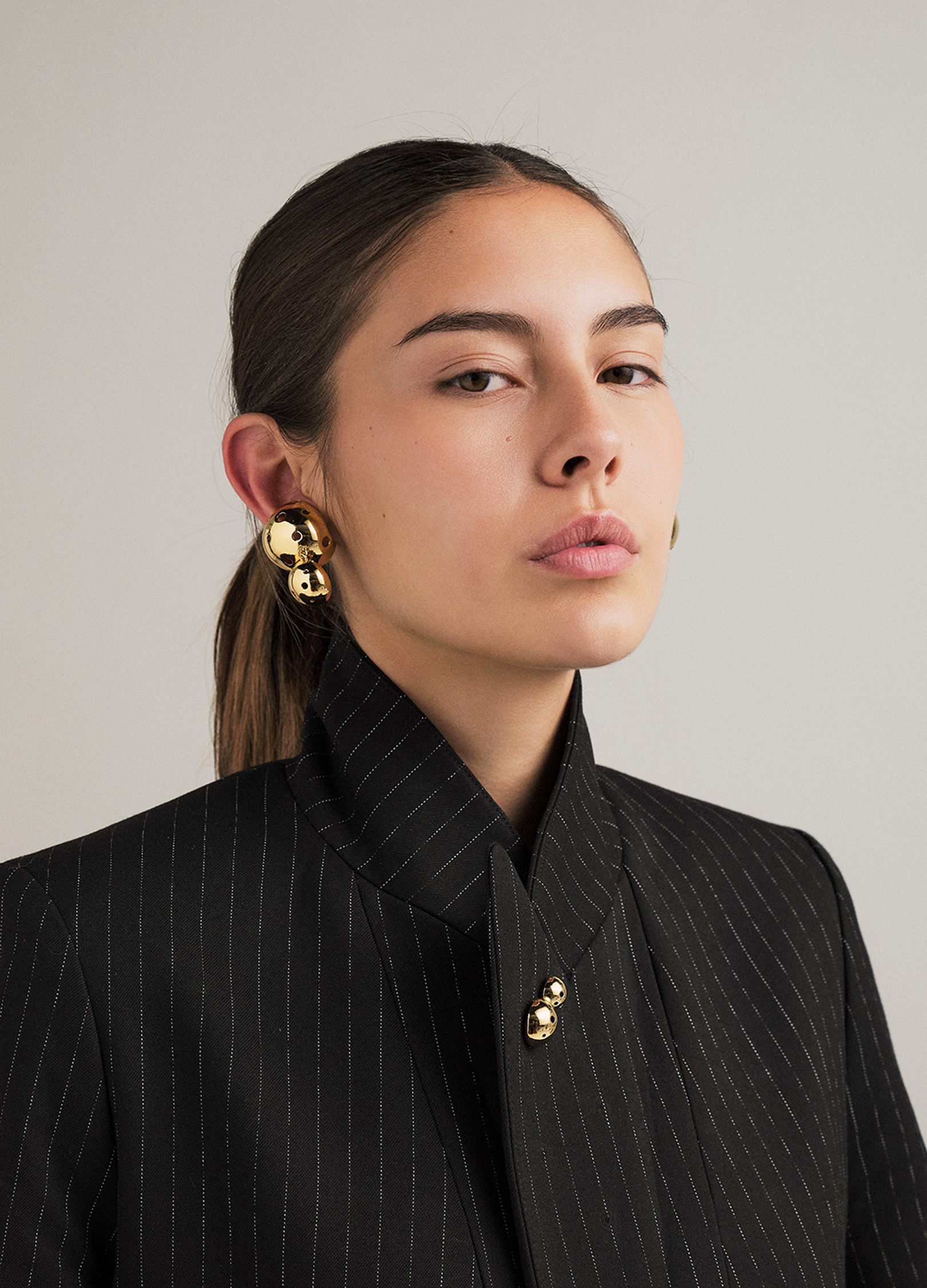 SET BROCHE NABU GOLD