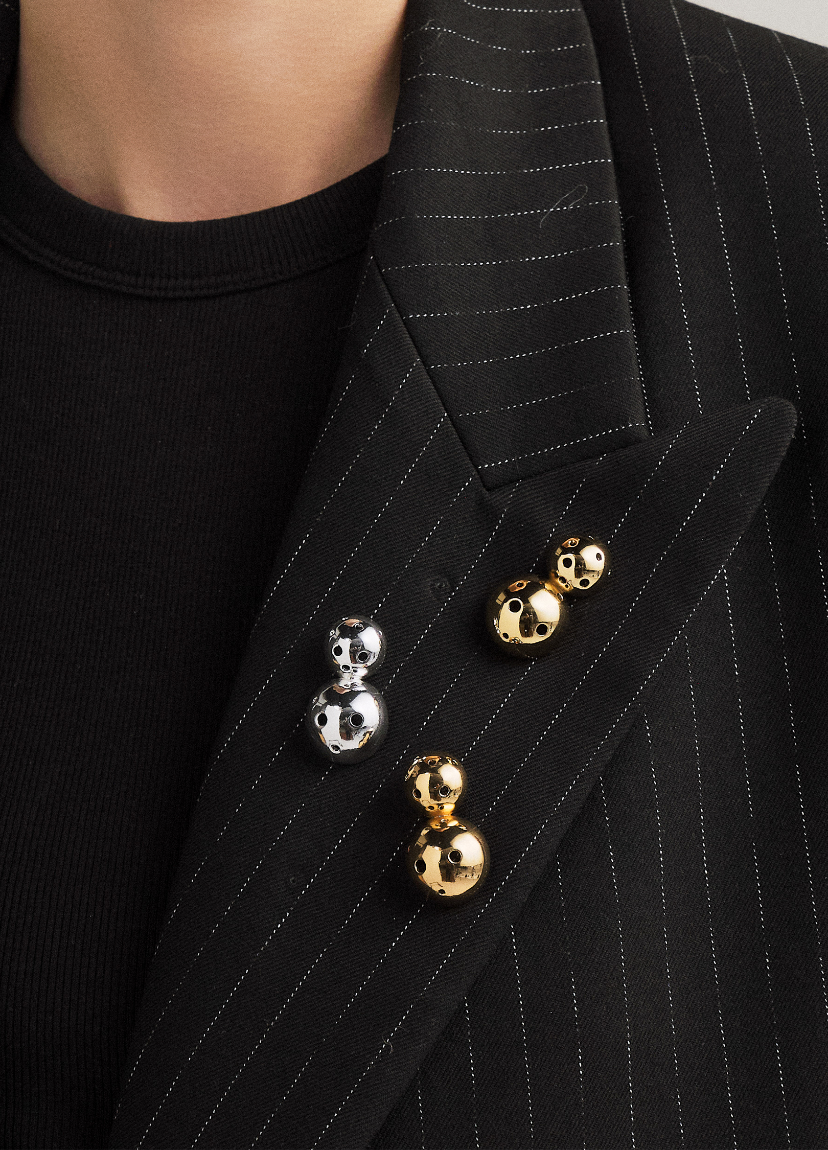 SET BROCHE NABU GOLD