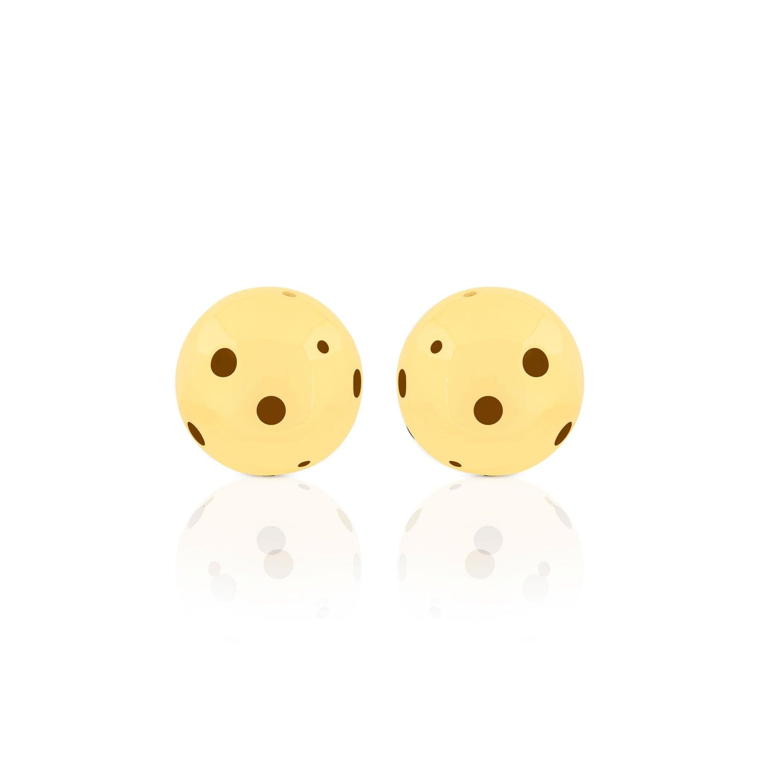 BOLD SMALL BALL EARRINGS - Paula Mendoza Jewelry Colombia