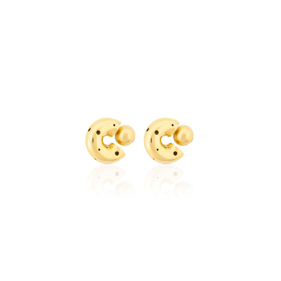 BOLD MINI HOOPS - Paula Mendoza Jewelry Colombia