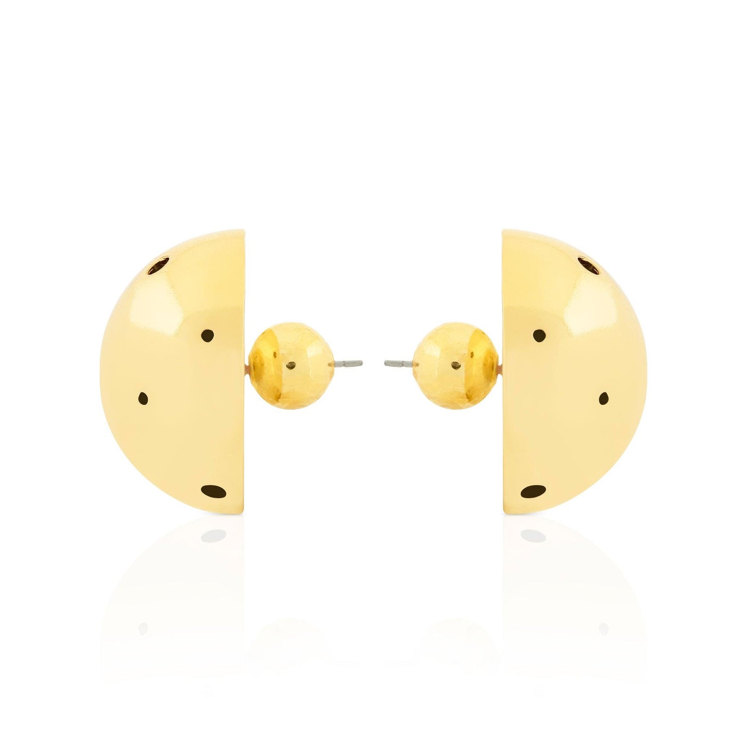 BOLD BIG BALL EARRINGS - Paula Mendoza Jewelry Colombia