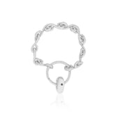 ARMOR BRACELET TEXTURE SILVER - Paula Mendoza Jewelry Colombia