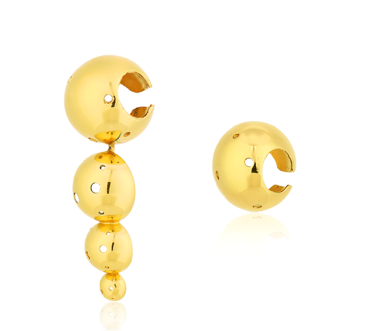 SET LORICA TRIPLE EARCUFF + NEO SMALL EARCUFF GOLD