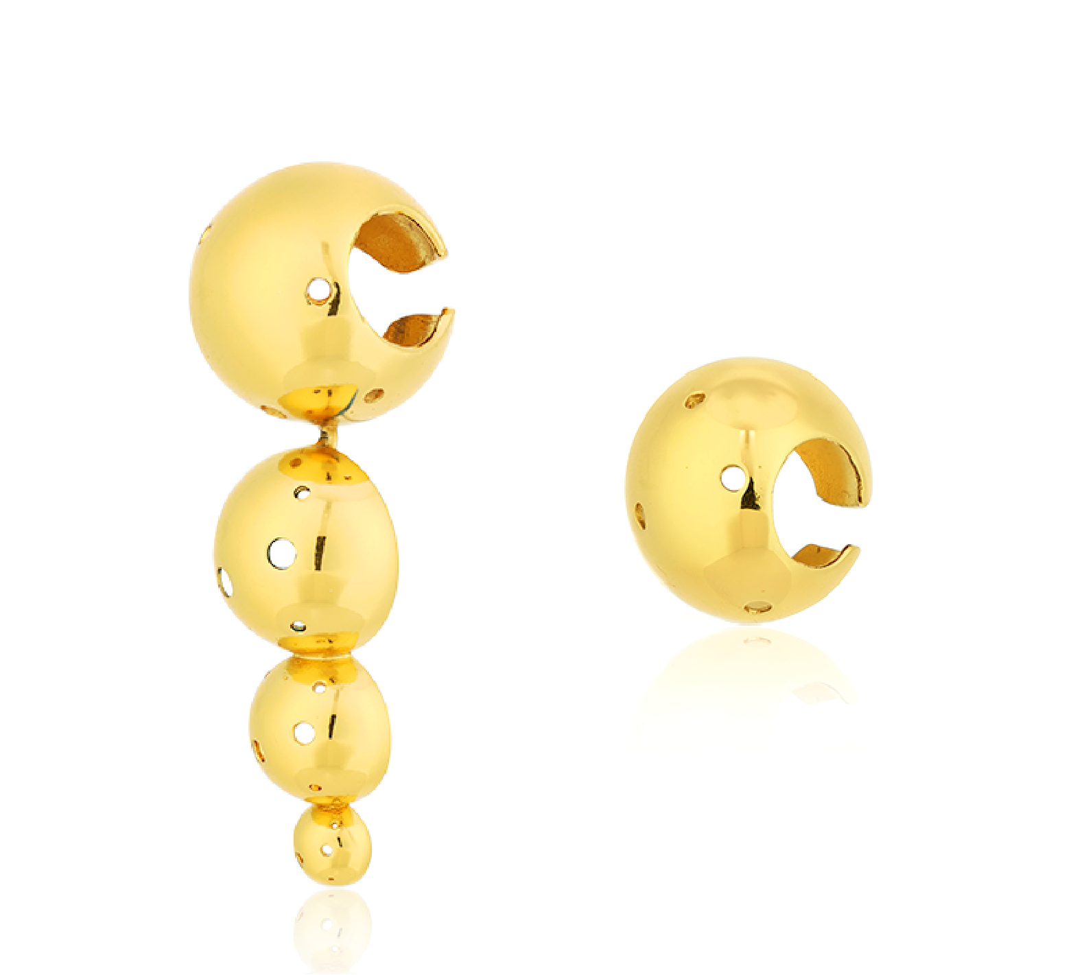 SET LORICA TRIPLE EARCUFF + NEO SMALL EARCUFF GOLD