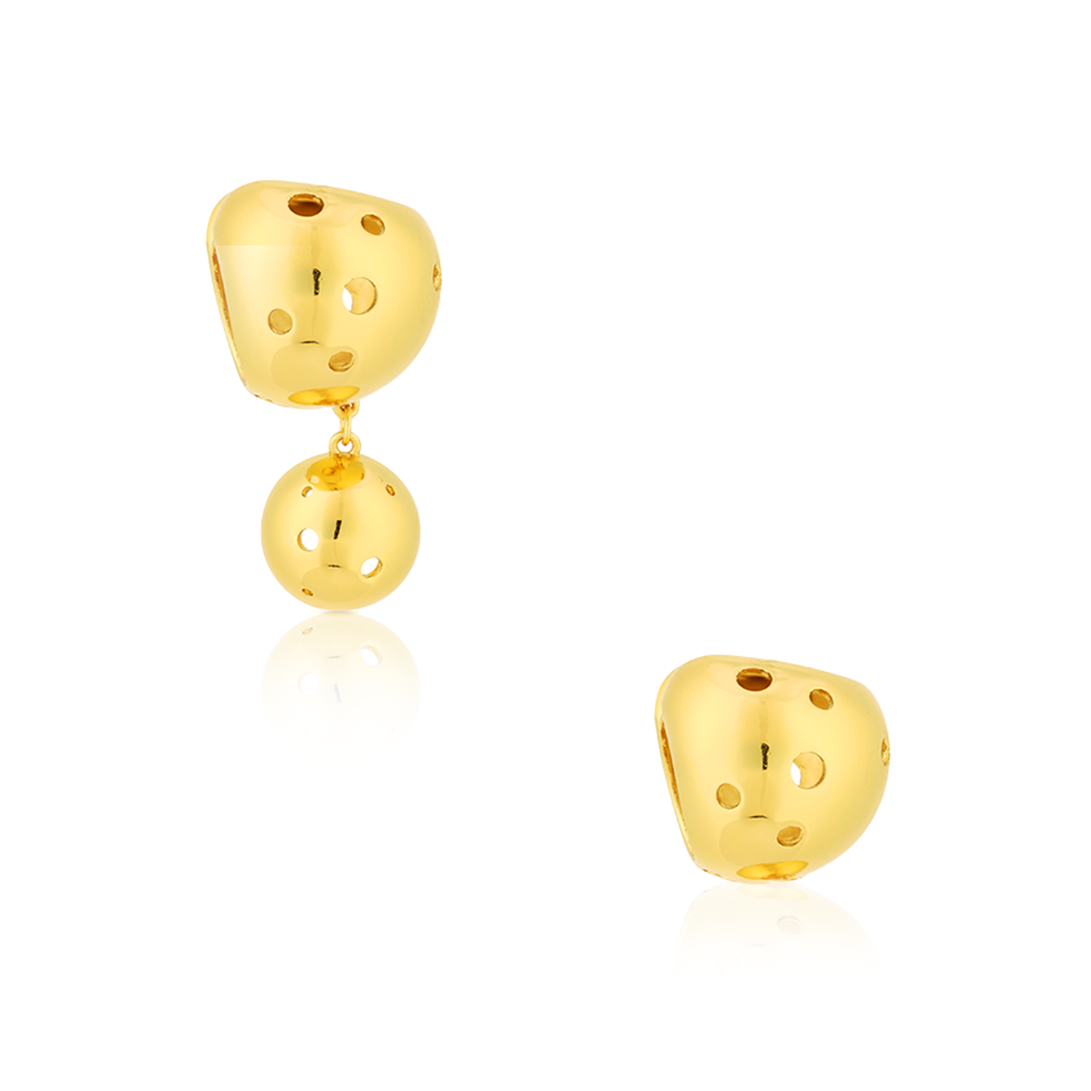 SET LORICA DOUBLE + NEO BIG EAR CUFF GOLD