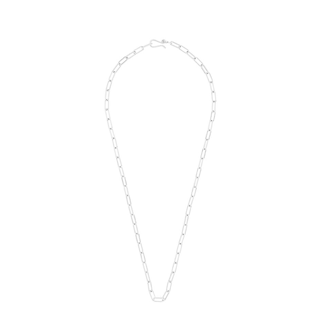 PM CHAIN NECKLACE SILVER