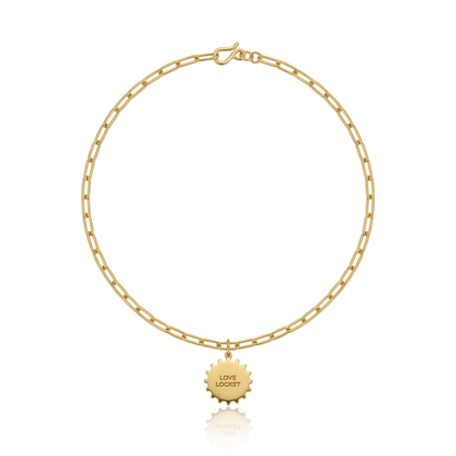 THE LOVE LOCKET COLLAR + MEDALLÓN