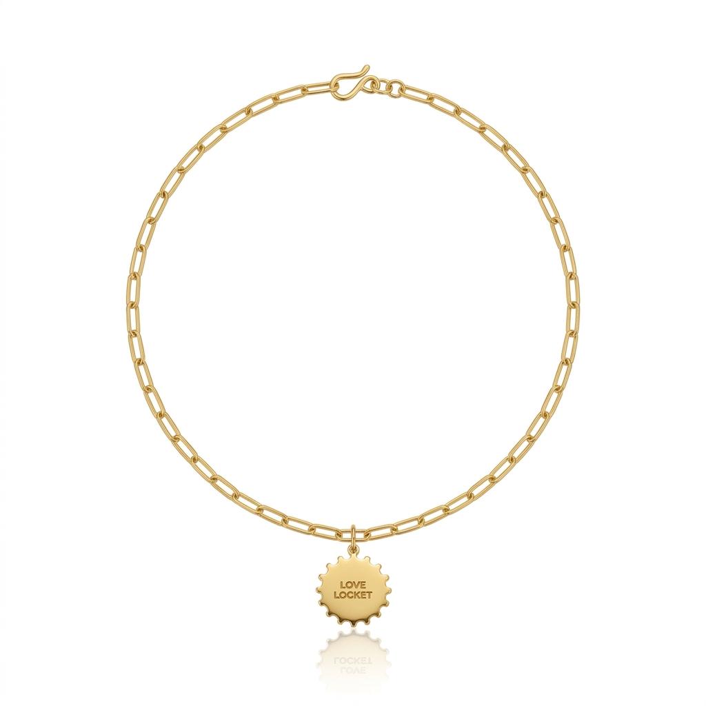 THE LOVE LOCKET COLLAR + MEDALLÓN