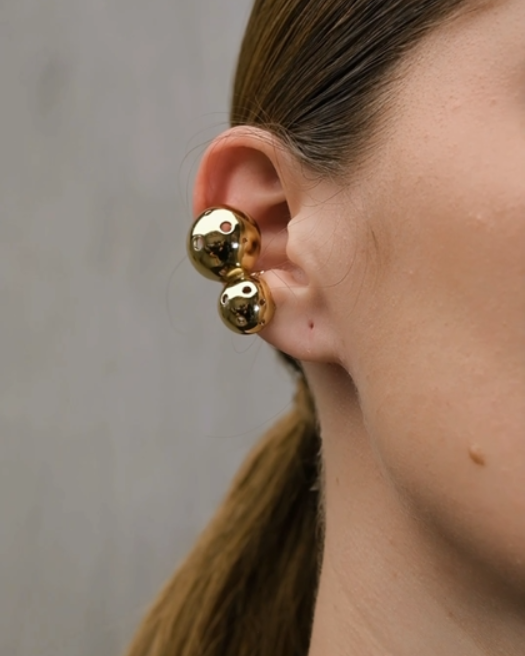 SET BUSHIDO EAR CUFF GOLD