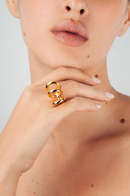 AROS RING - Paula Mendoza Jewelry Colombia