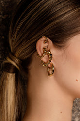 MEDIUM BUBBLE EARCUFF - Paula Mendoza Jewelry Colombia