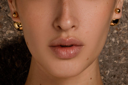 MEDIUM SPHERE EARRINGS - Paula Mendoza Jewelry Colombia