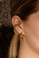 BIG BUBBLE EARCUFF - Paula Mendoza Jewelry Colombia