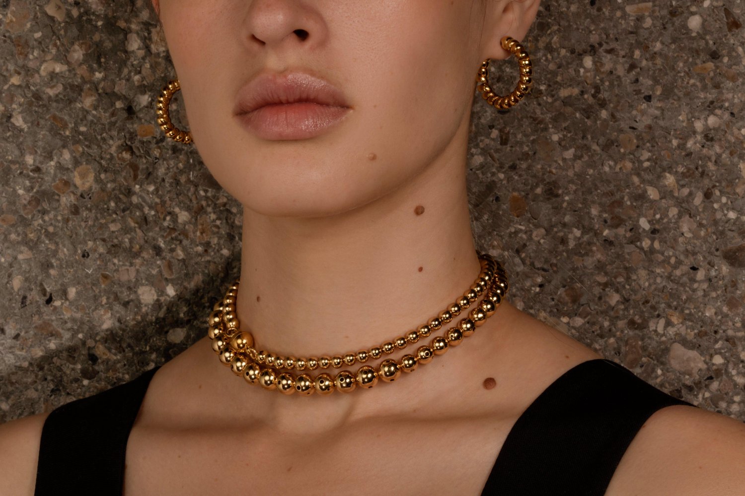 MAGDALENA DOUBLE NECKLACE - Paula Mendoza Jewelry Colombia