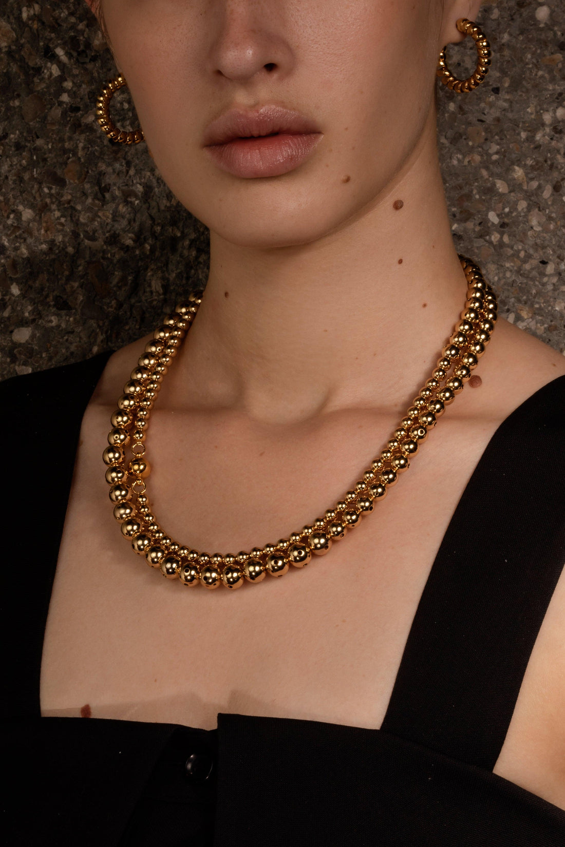 MAGDALENA TRIPLE NECKLACE - Paula Mendoza Jewelry Colombia