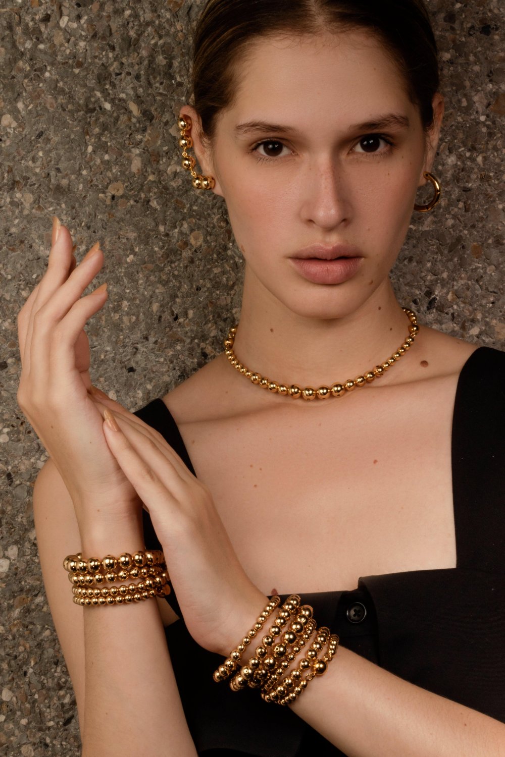 MAGDALENA HOOPS - Paula Mendoza Jewelry Colombia