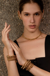 MAGDALENA HOOPS - Paula Mendoza Jewelry Colombia