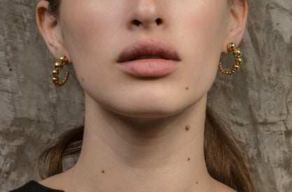 HELIOS HOOPS MICRO - Paula Mendoza Jewelry Colombia