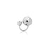 MEDIUM BUBBLE RING & EARCUFF SILVER - Paula Mendoza Jewelry Colombia