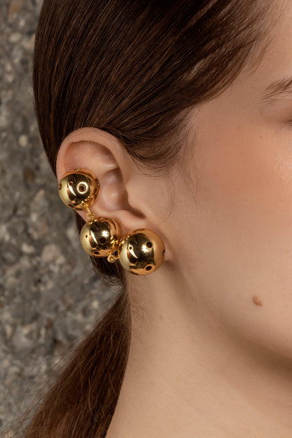 MEDIUM CHAIN EARRING - Paula Mendoza Jewelry Colombia