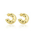 MEDIUM HOOPS EARRINGS - Paula Mendoza Jewelry Colombia