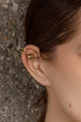 SMALL BUBBLE RING & EARCUFF - Paula Mendoza Jewelry Colombia