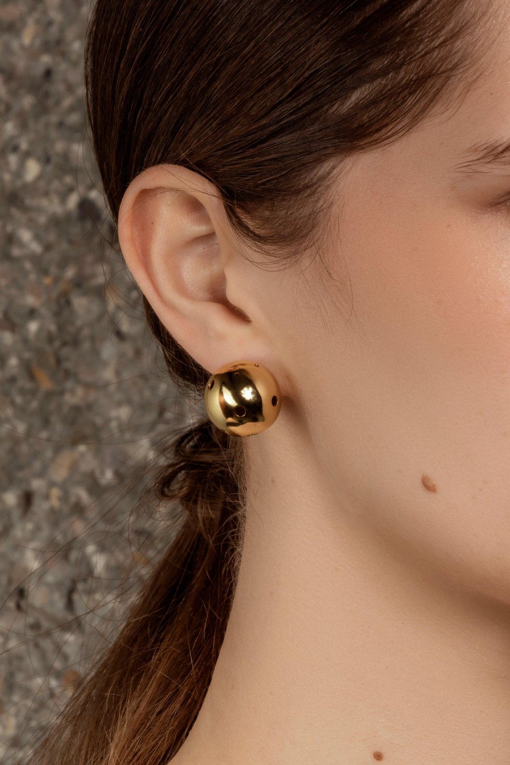 SMALL SPHERE EARRINGS - Paula Mendoza Jewelry Colombia